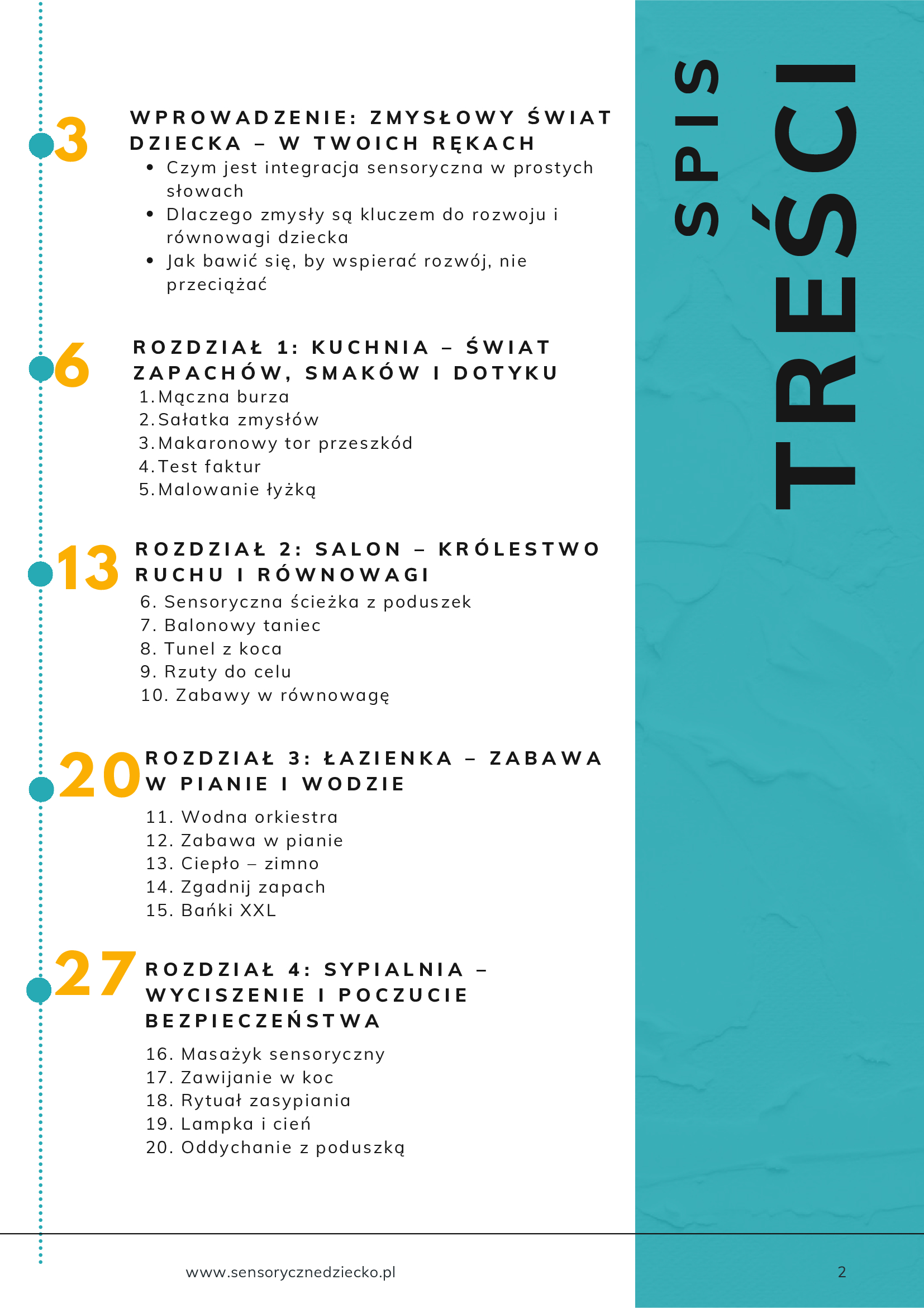 Sensoryka w każdym kącie - 30 zabaw sensorycznych za 0 zł EBOOK - obrazek 2