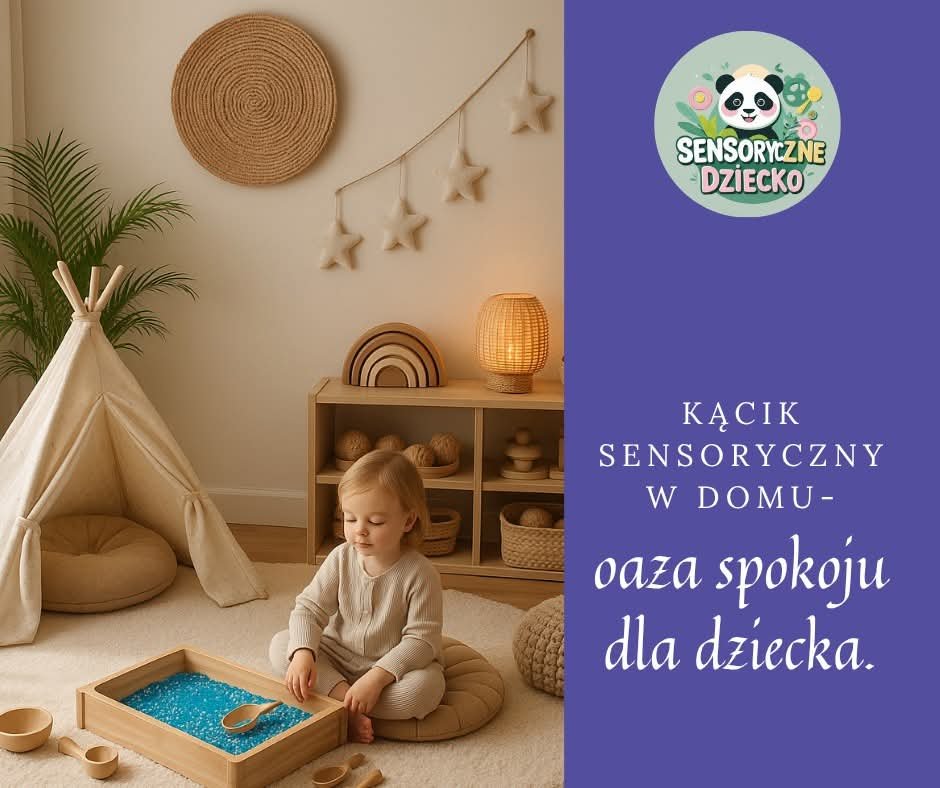 Kącik sensoryczny w domu – oaza spokoju dla dziecka