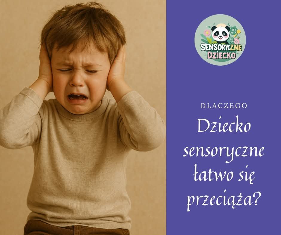 Dlaczego dziecko sensoryczne łatwo się przeciąża?